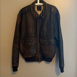 Avirex Black and Gold Jacket